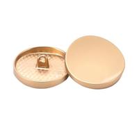 15mm-30mm concave Metal Round Buttons for Coats (Color 1, 25mm 6Pcs)
