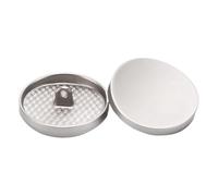 15mm-30mm concave Metal Round Buttons for Coats (Color 3, 25mm 6Pcs)