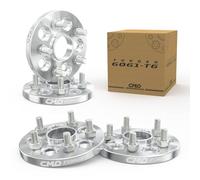15mm 5x120 to 5x115 Wheel Adapters 66.9-70.3 Hubcentric M12x1.5 Studs 2PC | CNC 6061-T6 Forged, 10.9 Grade Studs, Anodized, For Chevy Equinox, Camaro & Cadillac CTS with 66.9mm Bore to Fit 5x115 Wheels