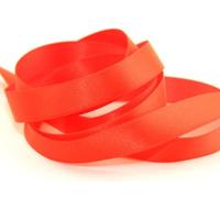 15mm Berisford Double Faced Satin Ribbon 6844 Fluorescent Orange - per metre