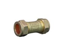 15mm Brass Single Check Valve Wras Approved Compression Fitting Non Return Valve One Way Isolation Valve Dzr - Hanicks