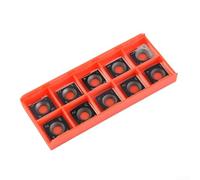 15mm Carbide Inserts, Square Carbide Inserts Cutters 15 x15 x2.5-R150 Replacement Cutter for Spiral Shear Heads for Surface Treatment