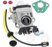 15Mm Carburetor Kit, Compatible With 33Cc 43Cc 47Cc 49Cc 52Cc Lawn Mower Engine Parts, For Two-stroke Engine Trimmer Brush Cutter Alloy Air Intake Replacement Parts
