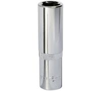 15mm Chrome Vanadium Deep Drive Socket - 1/2" Square Drive Tool For Professionals