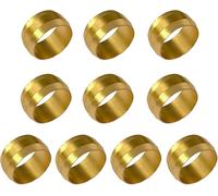 15mm Copper Compression Olives Copper - Pack of 10 (100)