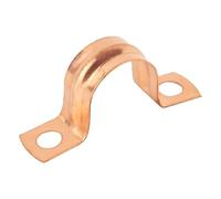 15mm Copper Pipe Saddle (Known as 15mm Copper Pipe Clips/Copper Saddle Clips/Copper Saddle Clip / 15mm Copper Pipe Clips / 15mm Pipe Clips Also Available in 15mm, 22mm and 28mm)