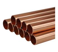 15mm Copper Tube Pipe Cut to Length 200mm to 500mm (200mm / 20cm)