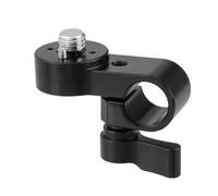 15mm Diameter Single Hole Tube Clamp Aluminum Alloy With 3/8 Thread For DSLR Camera Cage
