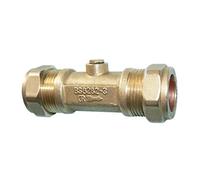 15mm Double Check Valve - DZR Compression - Pack of 5