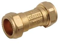 15mm DZR Single Check Valve WRAS Approved Compression Non Return