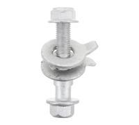 15mm Eccentric Camber Bolt Alloy Front Wheel Alignment Adjustment Screw | Dual Washer Design, Silver Finish, Easy Installation for Vehicle Suspension Systems across Different Car Brands