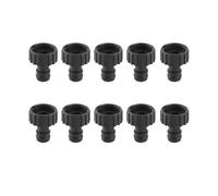 15mm Hose Connector, Plastic Durable Sealable, 10Pcs G3 / 4 Female Thread - Easy Installation, Leak - Proof Design, Ideal for Garden Watering (6 Minutes Internal Thread)