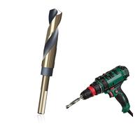15mm HSS Drill Bits, Metal Drill Bits,10mm Shank for Stainless Steel, Metals, Plastics, Woods, Alloy and Hard Steel for Building Engineering Woodworking DIY Projects