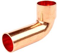15mm Long Tail Street Elbow - 90 Degree End Feed