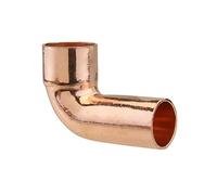 15mm Long Tail Street Elbow - 90 Degree End Feed - Bag of 10