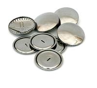 15mm Metal self cover Buttons x 25
