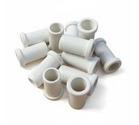 15mm Pipe Stiffener Inserts (25 Pack) for Plastic PEX PB & Copper Pipe. Essential Push Fit Plumbing Fittings, Pipe Support Sleeves & Radiator Fixings - Plumber’s Pack (25 Pieces)