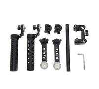 15mm Rosette Handle Set, Shoulder Rig Handle Kit, Aluminum Alloy, 843g - Stable Experience, Quick Installation, Adjustable Dual Grips for DSLR Video