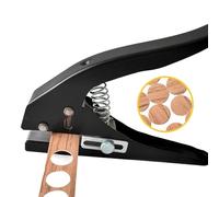 15mm Round Single Hole Punch, Heavy Duty Handheld Hole Puncher for Card, PVC Sheet, Cardstock, Gift Tag, Edge Banding, Home Office School Craft Supplies