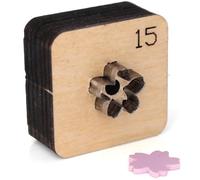 15mm Sakura Leather Cutting Die for Cutting Shapes, Sakura Shape Cutter, Leather Punching Mold for DIY Craft