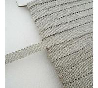 15mm Scroll Gimp Braid Trim Upholstery Edging Costume 9 Color Buy 1 2 Or 4m 851D, 02801 Platinum Silver, 4 Metres