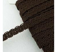 15mm Scroll Gimp Braid Trim Upholstery Y Chair Costume Buy 1 2 Or 4 Metres 003D, 003 Dark Browne, 4 Metres