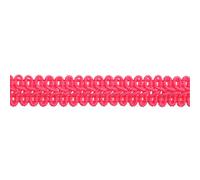 15mm Scroll Gimp Braid Upholstery Costume Trim Matt 25 Color 1 2 or 4 Metre 150D, Bright Pink, 4 Metres
