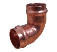 15mm Solder Ring Elbow - Bag of 10 | Copper Plumbing Fittings for Pipework