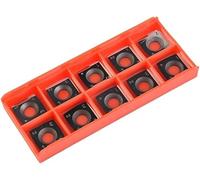 15mm Square Carbide Insert for Woodworking - Indexable Cutting Blade with 30 Degree Bevel, 150mm Radius, Four-Sided Polished Replacement Cutter for PlanerPractical and Deft