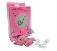 15mm Stainless Steel Pipe Screens for Tobacco Pipes & Bongs - Durable Fine Mesh Filters Prevent Clogging - Reusable Metal Screens for Smoking Bowls and Glass Pipes (200pcs)