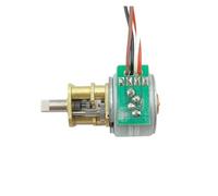 15mm Stepping Gear electronic starter 5V 2 Phase 4 Wire 3mm D Shaft Full Metal Gearbox DIY Smart Robot MQXFCZUX