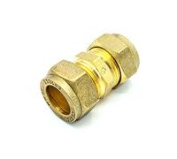 15mm Straight Coupler Brass Compression Fitting Coupling