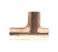 15mm Swept Tee - End Feed