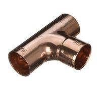 15mm Swept Tee - End Feed - Pack of 5