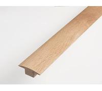 15mm T Section Transition Solid Oak Door Bar Profile for Engineered & Solid Wood Flooring (Lacquered)