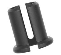 15mm to 12mm Rod Adapter Bushing, Aluminum Rod Clamp, Black