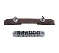 15mm Width Rosewood Archtop Jazz Acoustic Guitar Tunomatic Bridge with Saddles