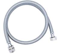15mm x 1/2" BSP Flexible Braided Hose Tap Flex Connector - 900mm Extra Long