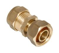 15mm x 1/2" Compression Straight Tap Connector - Bag of 5