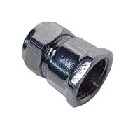 15mm x 1/2 Inch BSP Female Chrome Adaptor - Pack of 2