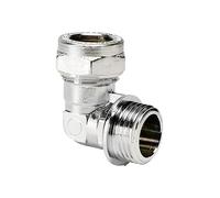 15mm x 1/2" Male Chrome Elbows
