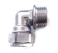 15mm x 1/2" Male Chrome Elbows - Bag of 2