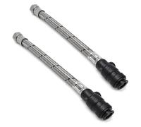 15mm x 1/2" Push Fit ISO Flexi Tap Connector Pair | WRAS Approved