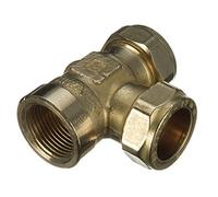 15mm x 1/2" x 15mm Compression Threaded End Tee - Pack of 5