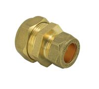 15mm x 10mm Brass Compression Reducing Coupling
