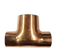 15mm x 15mm x 22mm Reducing Tee - End Feed