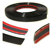 15mm x 5m Car Styling Moulding Strip Trim Self Adhesive Detail Edging Black Car Van Truck Pickup Boat