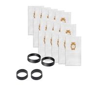 15Pack Vacuum Cleaner Bags 204814 Compatible For Kirby Vacuum Bags 205811 Style F,204811,204814,compatible For All Kirby Generation G+4Belts