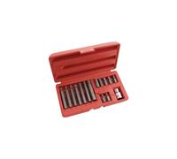 15pc Hex Bit & Socket Set - 12 Allen 75mm Allan Key Long Short 30mm Crv Adaptor - set 15pc bit hex socket 12 allen 75mm allan key long short 30mm