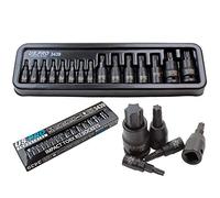 15pc Impact Torx Bit Socket Set 1/4 3/8 1/2 T6-T70 TRX-Star US Pro Industrial